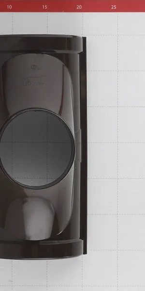 Воронка желоба Docke Lux пластиковая d140-100 мм шоколад RAL 8019
