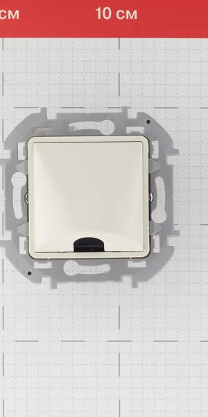Вывод кабеля Legrand Inspiria встраиваемый слоновая кость (673891)