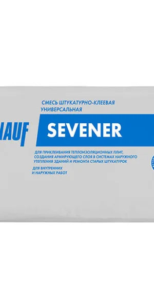 Штукатурно-клеевая смесь для теплоизоляции Knauf Севенер 25 кг