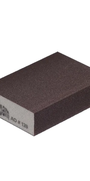 Брусок шлифовальный Flexifoam 98х69х26 мм Р120