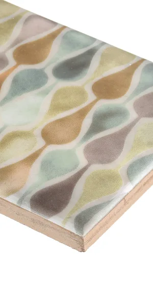 Плитка декор Kerama Marazzi Монпарнас флора 285x85x8 мм