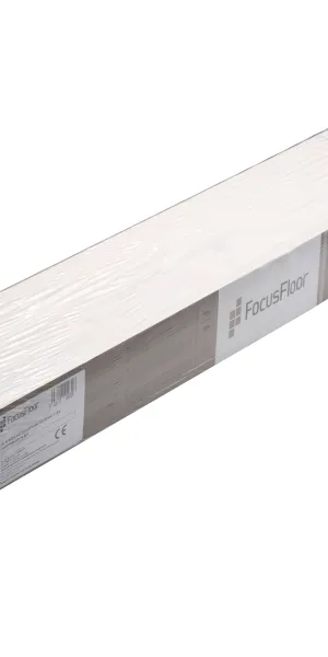 Паркетная доска FocusFloor дуб сноусторм белый 1,678 кв.м 14 мм однополосная брашированная