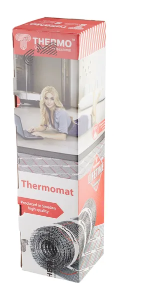 Теплый пол нагревательный мат Thermo Thermomat 0,6 кв.м 130 (85) Вт
