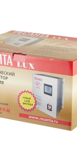 Стабилизатор напряжения Ресанта АСН-8000 Н/1-Ц  Lux однофазный 220 В 8 кВт навесной