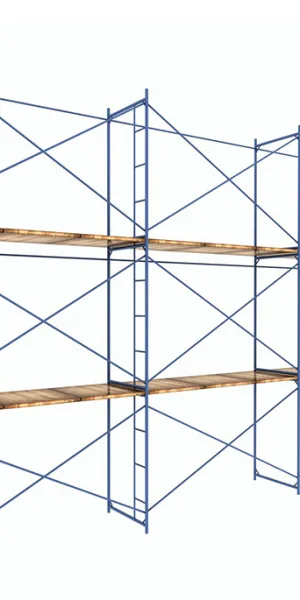 Леса строительные 9х6 м каркас сталь рабочая высота 6 м 54 кв.м