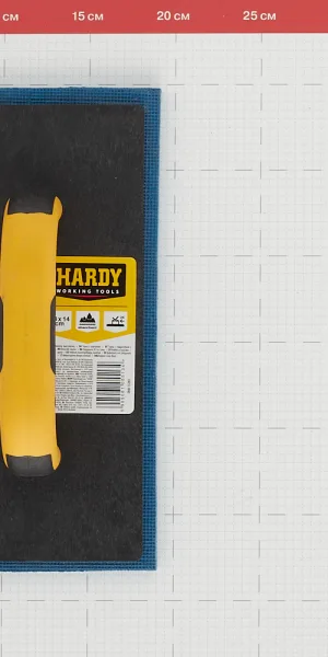 Терка каучуковая Hardy (0840-132801) 280х140 мм губка 10 мм