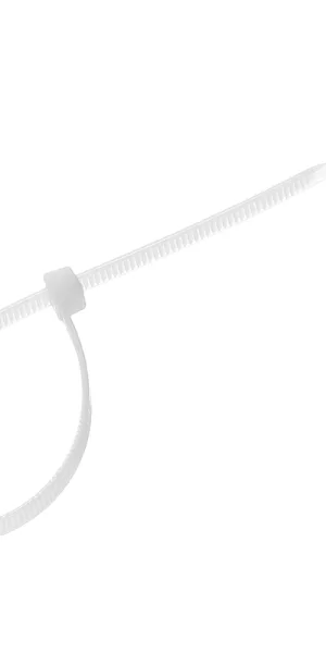 Стяжка кабельная Fortisflex КСС 200х3,6 мм нейлонoвая белая (100 шт.) (49397)