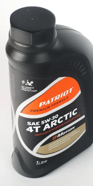 Масло полусинтетическое Patriot 1 л для 4-х тактных двигателей зимнее SAE 5W30 (850030100)