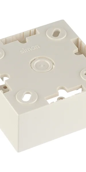 Коробка монтажная Simon 15 накладная слоновая кость (1590751-031)