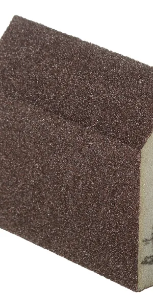 Брусок шлифовальный Flexifoam Angle Block 98х69х26 мм Р60 влагостойкий скошенный