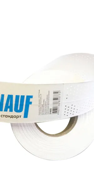 Лента бумажная для швов ГКЛ Knauf 52 мм 150 м