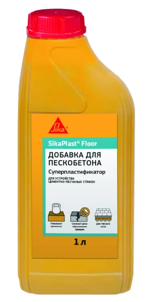 Добавка для полов и стяжек Sika SikaPlast Floor 1 л