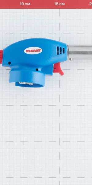 Горелка для газовых баллонов Rexant GT-24 с пьезоподжигом