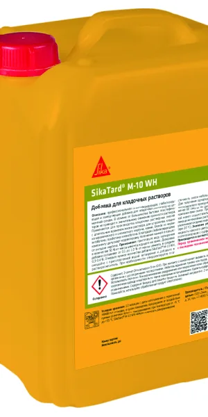 Добавка пластификатор для кладочных растворов Sika SikaTard M-10 WH 5 л