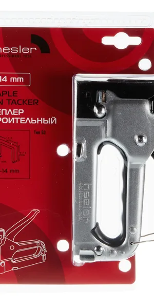 Степлер строительный для скоб Hesler тип 53 металлический