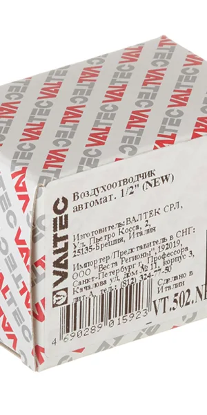 Воздухоотводчик автоматический Valtec 1/2 НР(ш) (VT.502.NH.04)
