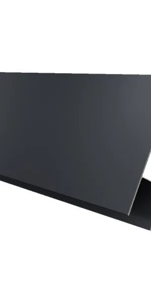 H-профиль металлический Grand Line графитовый серый RAL 7024 2 м