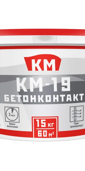 Грунт бетоноконтакт КМ-19 15 кг