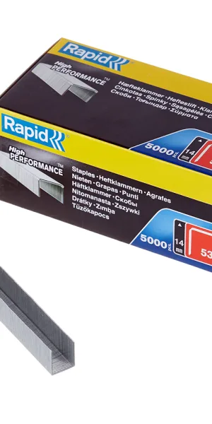 Скобы для степлера Rapid (11860410) тип 53 14 мм стальной (5000 шт.)