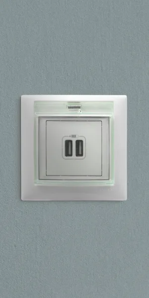 Розетка USB Legrand Valena встраиваемая белая 2хUSB-A (694370)