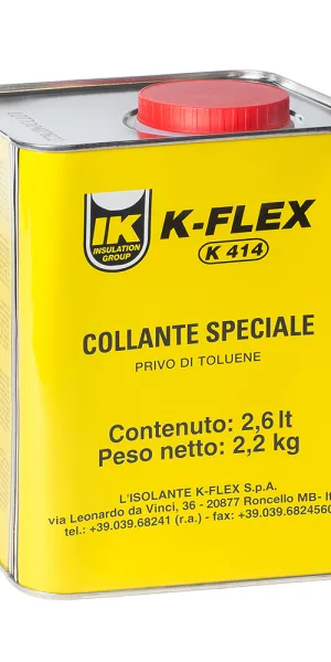 Клей контактный каучуковый K-FLEX К-414 для трубной изоляции 2,6 л