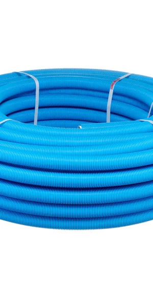 Труба металлопластиковая Henco (50-026MB) 26 мм синяя Standard (50 м)