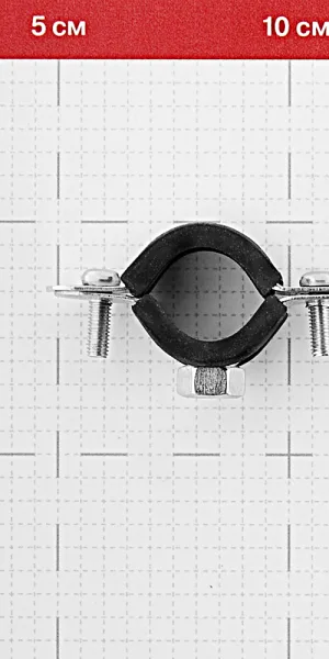 Хомут сантехнический 1/2" 20-23 мм оцинкованная сталь (50 шт.)