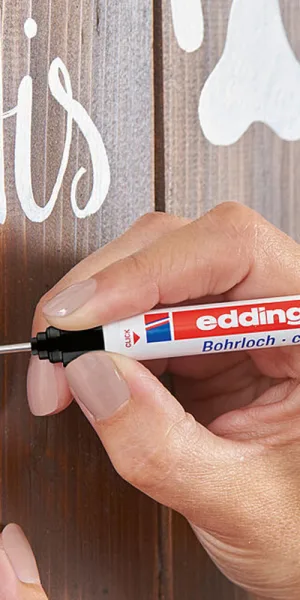 Маркер перманентный для труднодоступных мест Edding 8850 черный грифель 0,7-1 мм