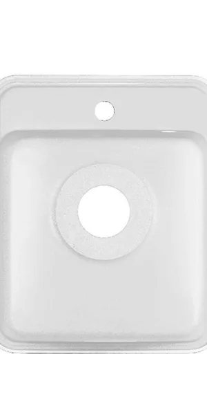 Мойка для кухни Granula Standard 50х42х19 см врезная кварц белая
