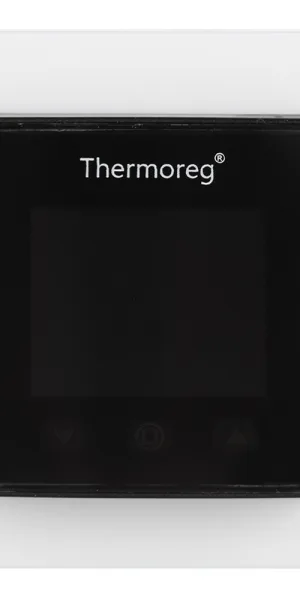 Терморегулятор программируемый для теплого пола Thermoreg TI-970 черный/белый