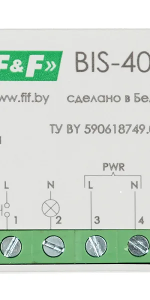 Реле импульсное Евроавтоматика BIS-402 220 В 8 А тип AC 1P+N