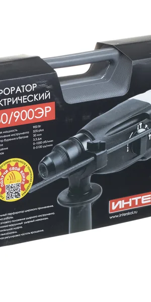Перфоратор электрический Интерскол П-30/900ЭР 900 Вт 3,3 Дж SDS-plus (86.3.0.00/86.3.2.23)