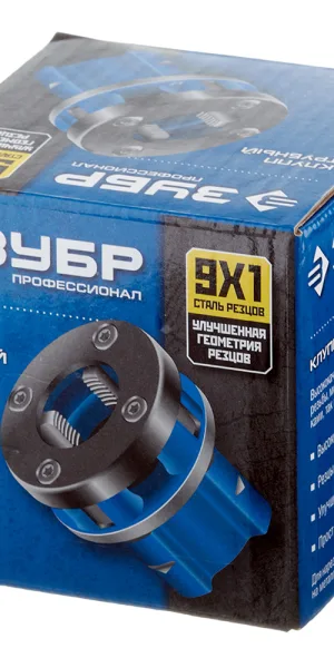 Клупп трубный резьбонарезной Зубр Профессионал BSPT R 1" (28271-1_z02)