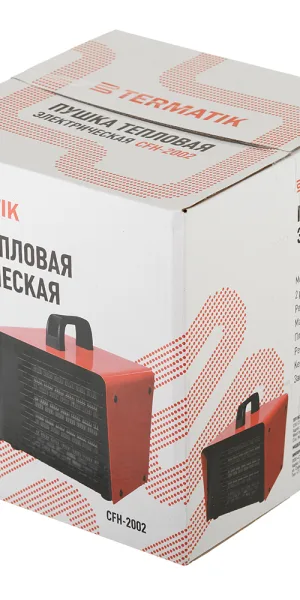 Пушка тепловая электрическая 2 кВт Termatik прямого нагрева (CFH-2002)