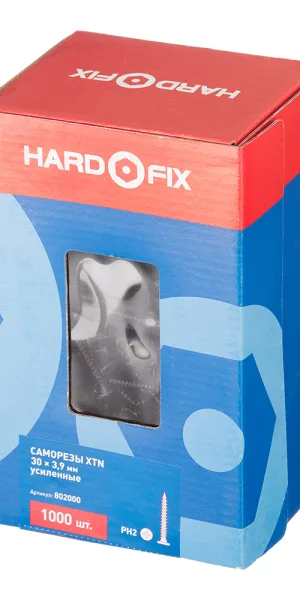 Саморезы ГМ 30x3,9 мм усиленные XTN Hard-Fix (1000 шт.)
