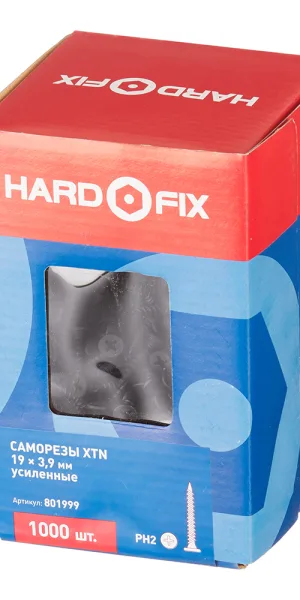 Саморезы ГМ 19x3,9 мм усиленные XTN Hard-Fix (1000 шт.)