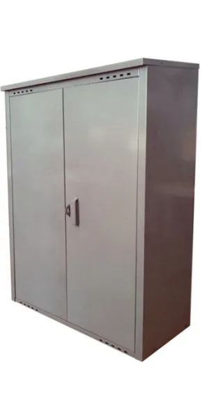 Шкаф двойной для газовых баллонов 1050х800х370 мм
