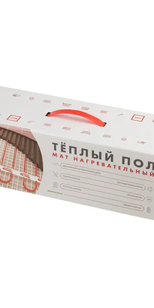 Теплый пол нагревательный мат СТН Квадрат тепла КМ-300-2,0 2 кв.м 150 (300) Вт