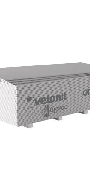 Гипсокартон Vetonit (Gyproc) Оптима 2700х1200х12,5 мм