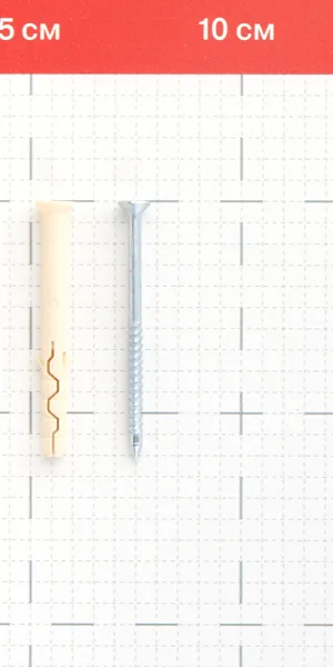 Дюбель-гвоздь Hard-Fix 6x60 мм потайная манжета нейлон (600 шт.)