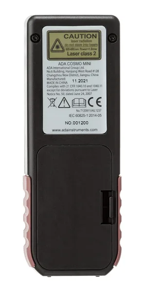 Дальномер лазерный Ada Cosmo Mini 40 40 м (А00490)
