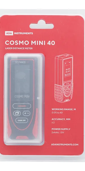 Дальномер лазерный Ada Cosmo Mini 40 40 м (А00490)