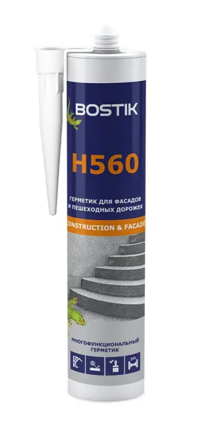 Герметик гибридный Bostik H560 светло-серый 290 мл