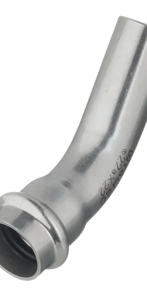 Угол VALTEC (VTi.958.I.002222) 45° 22 мм ВН нержавеющая сталь