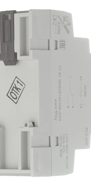 Реле времени модульное F&F PCZ-525 (EA02.002.005) 230 В 16 А 1P+N