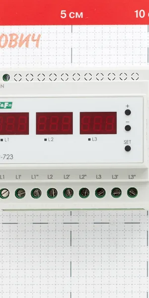 Реле напряжения модульное F&F CP-723 (EA04.009.015) 230 В 63 А