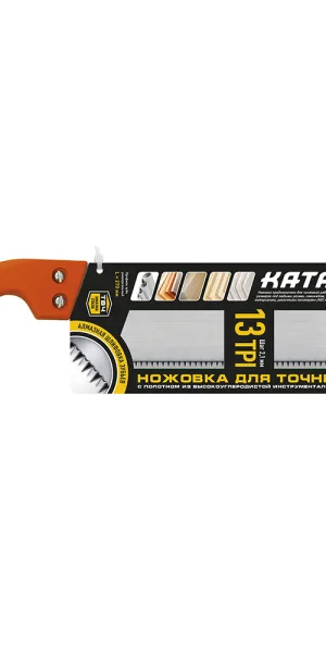 Ножовка по дереву Дельта 290 мм 13 зуб/дюйм мелкий зуб