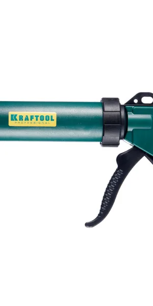Пистолет для герметика пластиковый закрытый 310 мл Kraftool (06677_z01) с 3 насадками
