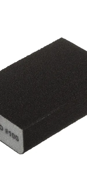 Брусок шлифовальный Flexifoam Block A1/2R 98х69х26мм Р100 влагостойкий скошенный