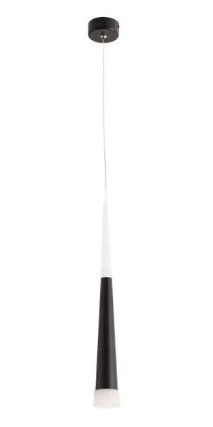 Светильник светодиодный подвесной Arte Lamp Sabik 4000К 7 Вт 1 кв.м черный IP20 (A6010SP-1BK)